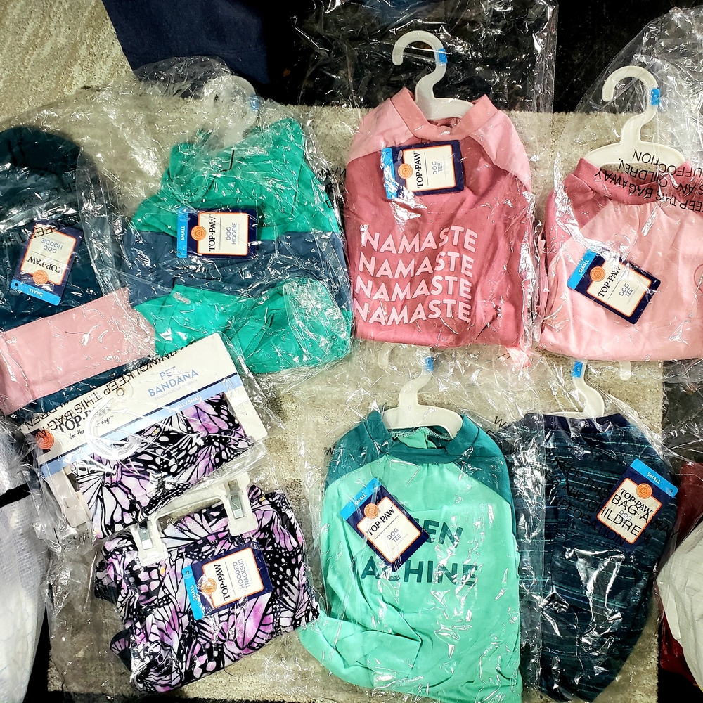 Top-Paw Small Pet Clothing -Lot